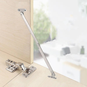 2PCS Stainless Steel Folding Pull Rod Cabinet Door Movable Lift Up Support Hardware Cabinets Hinges Display Rack Pull Rod