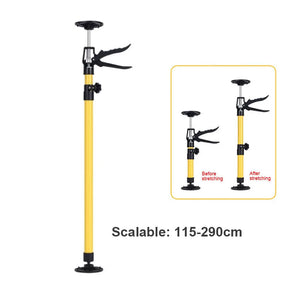 Upgrade Hand Lifting Tool Labor-Saving Arm Jack Door Panel Drywall Lifting Cabinet Board Lifter Tile Height Adjuster 115-290cm