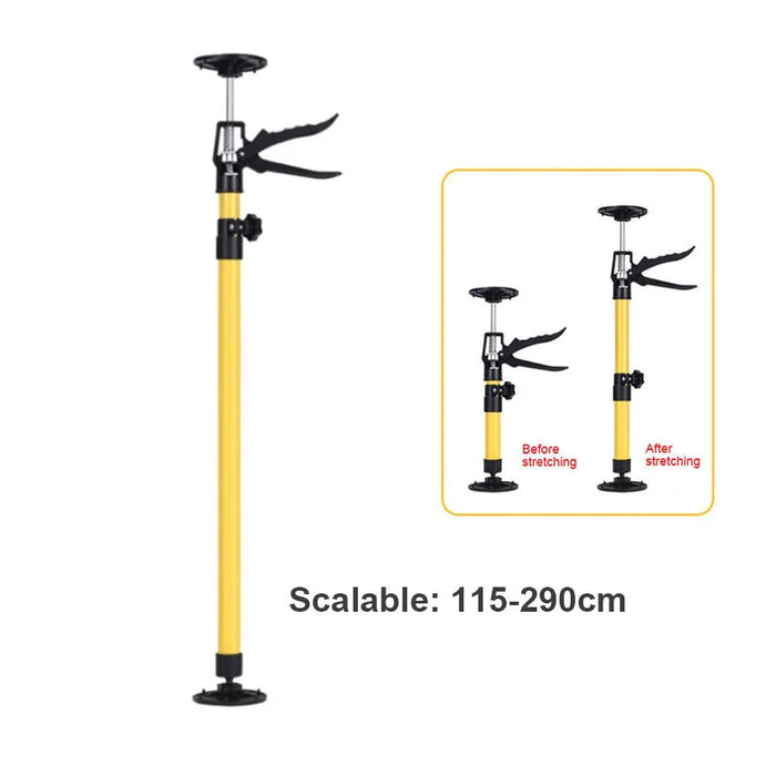 Upgrade Hand Lifting Tool Labor-Saving Arm Jack Door Panel Drywall Lifting Cabinet Board Lifter Tile Height Adjuster 115-290cm