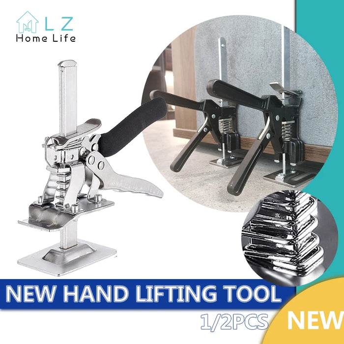 New Hand Lifting Tool Labor-Saving Arm Jack Tile Height Adjuster Door Panel Drywall Lifting Cabinet Board Lifter Elevator Tools