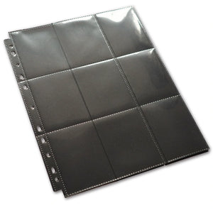 30 Pages/Lot 18/9 Pockets Board Game Card Pages Trading Card Protector Ultra Pro Star Cards Album Top/Side Loading Binder Pages