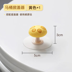 Toilet Lid Lifter Creative Toilet Seat Handle Anti-Dirt Handle Silicone Handle Lid Remover Toilet Bowl Lifter Bathroom Products