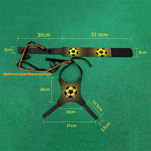 Outdoor Sports Toy Ball With Elastic Swing Football Training Auxiliary Package Physical Exercise Personal Skills Practice Straps