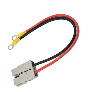 1pc Anderson Plugs 50a With Wire 12AWG M8 Post Jacket Forklift Battery Charging Cable 30/50/100cm Extension Cord Anderson Connec