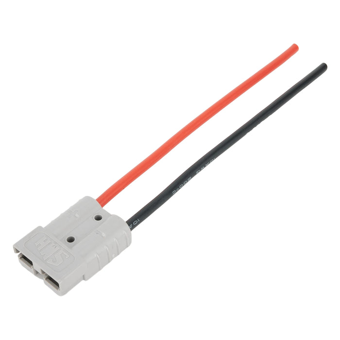 50A 600V For Anderson Connector With Wire Forklift Battery Connector Plug 10awg 12awg Terminals For Energy Electric Vehicles