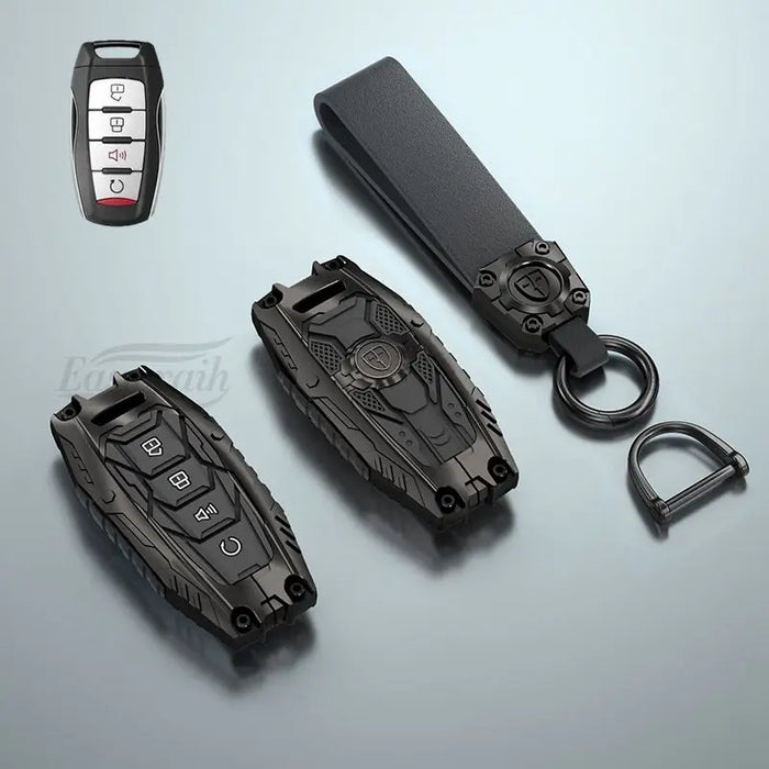 Car Zinc Alloy Silicone Key Case Holder Cover Chain For Great Wall Haval Hover H6 H7 H8 H9 F5 F7 H2S C50 Hoist Accessories