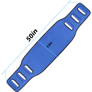 Leetye Mei Elderly Back Transfer Sling Patient Widened Back Curve Design Transfer Belt for Movement, Bed Assist Handle Lift Belt