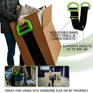 2pcs Furniture Moving Straps Wrist Forearm Forklift Lifting Moving Straps for Carrying Furniture Transport Belt Rope Heavy Cord