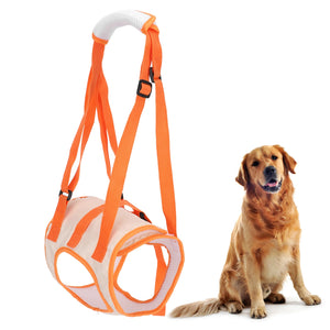 Mesh Pet Dog Lift Harness Rear Leg Support Belt Lifting Assist For Disabled Injury Elder