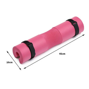 Fitness Weightlifting Squat Foam Neck Guard Barbell Sleeve Sports Dumbbell Bar Shoulder Back Protective Pad With Strap For Gym
