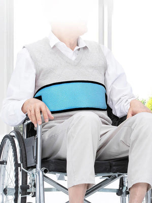 Wheelchair Seats Belt Adjustable Safety Harness Fixing Breathable Brace for the Elderly Patients Restraints Straps Brace Support