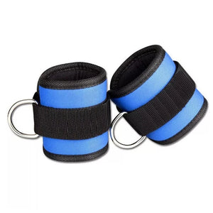 Adjustable Wrist Ankle Cuffs D Ring Pulley Lifting Straps Gym Cable Attachments Weight-bearing Exercise Fitness Accessories