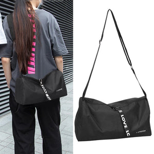 Portable Yoga Gym Sports Bag Multifunction Outdoor Fitness Gym Bags Fashion Travel Handbag Adjustable Strap for Weekend Training