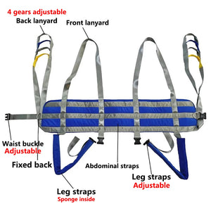 Adjustable Elderly Patient Walking Training Lifting Sling Disabled Auxiliary Shift Strap Hemiplegia Rehabilitation Exercise Tool