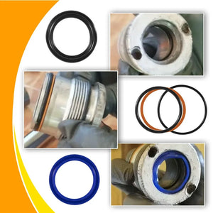 Skid Steer Lift Hydraulic Cylinder Seal Kit Fit for Bobcat 444 500 610 642 643 742 743 753 & More Replaces OEM 6803329, 7137769