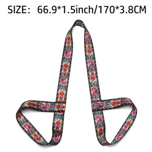 Multicolor Sports Accessories Fitness Exercise Stretch Carry Straps Yoga Belt Sport Sling Shoulder Yoga Mat Strap Belts