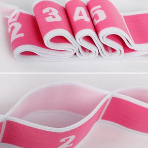 Yoga Pull Strap Belt Polyester Latex Elastic Latin Dance Stretching Band Yoga Pilates GYM Fitness Exercise Resistance Bands