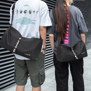 Portable Yoga Gym Sports Bag Multifunction Outdoor Fitness Gym Bags Fashion Travel Handbag Adjustable Strap for Weekend Training