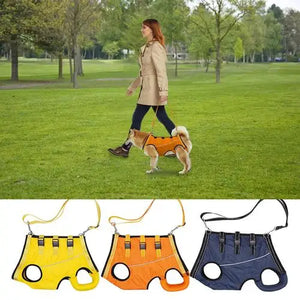 Dog Lift Harness Adjustable Dog Lift Harness Sling Carrier Injuries Dog Back Leg Sling Pet Supplies For Old Disabled Walking