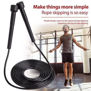 Speed Jump Rope Professional Men Women Gym PVC Jumping Skipping Rope Adjustable Fitness Equipment Muscle Boxing MMA Training