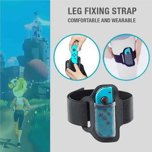 Joy Ring Fit Adventure Game Elastic Leg Strap Sport Somatosensory Sports Game Yoga Fitness For Nintend Switch