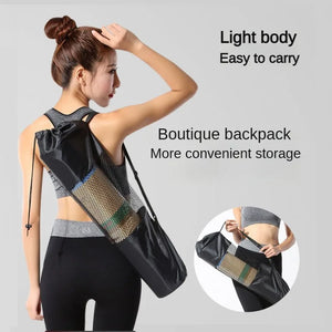 Portable Oxford Cloth yoga mat Bag backpack Adjustable Carrier Pocket Foldable Fitness Pouch Pilates Carrier Strap Sport backpac