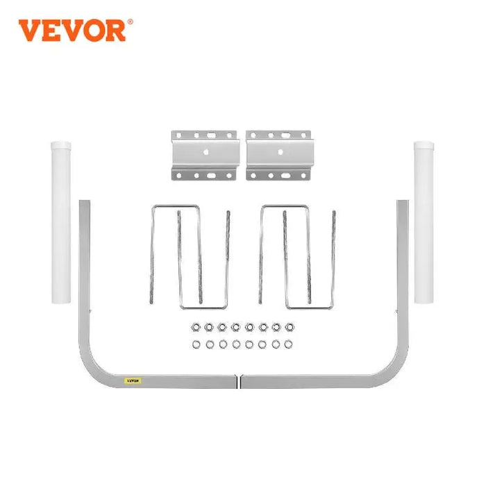 VEVOR Boat Trailer Guide-ons 22" / 40" / 48" / 60" Steel Trailer Post w/2PCS PVC Tube Covers & Boat Accessories w/Mounting Parts