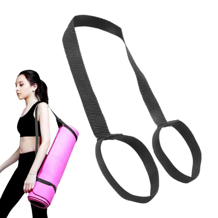 Portable Yoga Mat Strap Belt Adjustable Storage Ties Sports Sling Shoulder Carrying Strap Belt Exercise Stretch Fitness Equiment