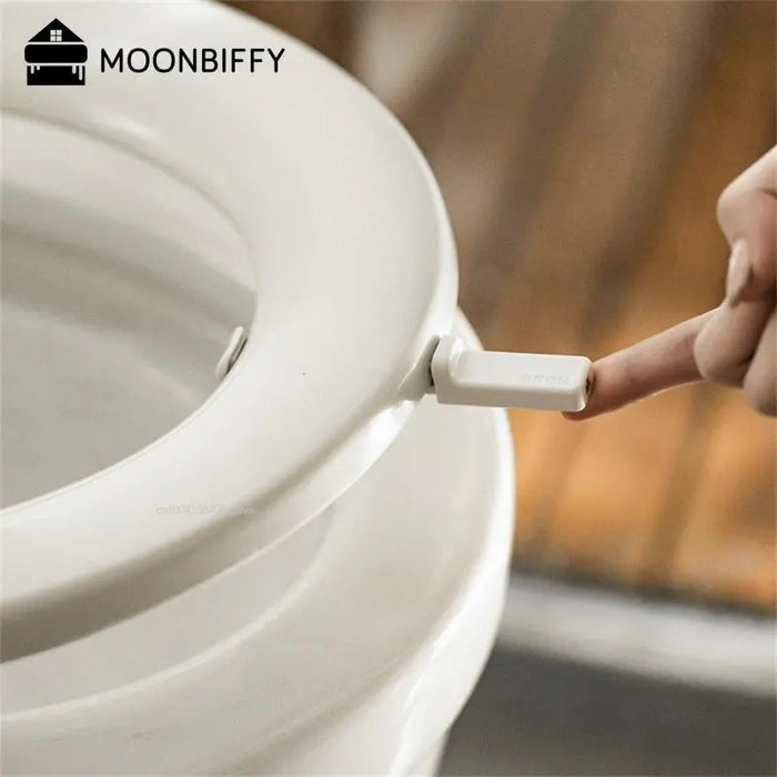 Portable Plastic Toilet Seat Lifters Bathroom Accessories Closestool Seat Cover Handle Toilet Cover Ring Lift WC Accessories