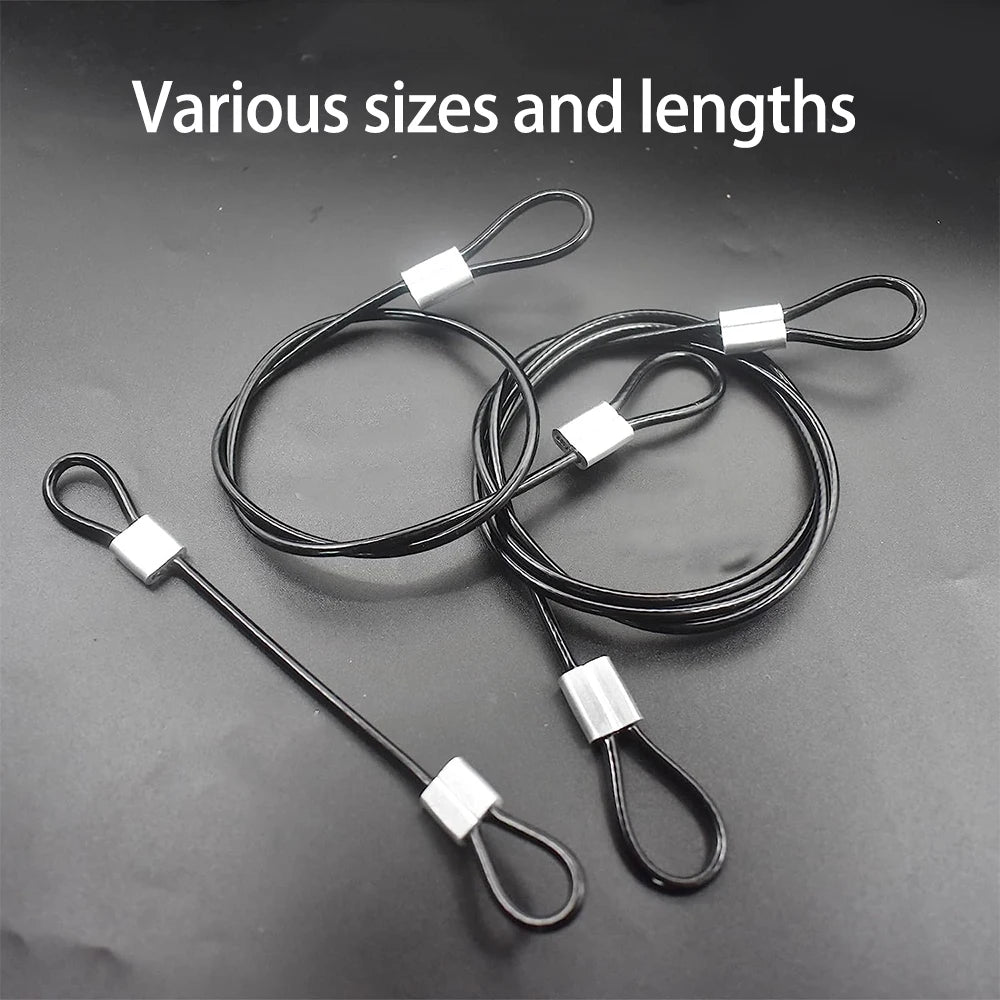1.5-3mm Coated Steel Wire Rope Suspension Cable – Lifting & Safety ...