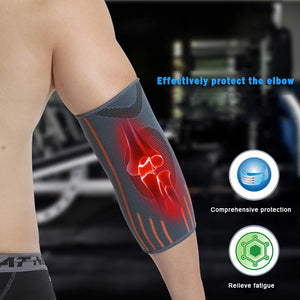 MTATMT 1Pcs Elbow Brace Compression Sleeve for Tennis Volleyball Strap Tendonitis,Epicondyt Elbow,Arthritis,Weightlifting,Gym