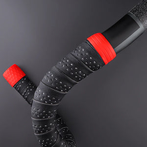 MUQZI 1 Pair Bike Strap Ring Handlebar Tape Fixing Sleeve Silicone Waterproof Wear Resistant Handlebar End Fixed Accessories
