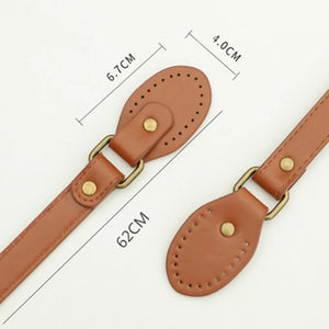 62cm Shoulder Bag Straps Bag Handles DIY Replacement Women Purse Crossbody Handbag Pu Leather Handle Belts Strap Bag Accessories