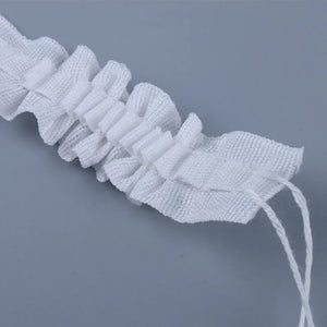 Pull Pleated Tape 2.5cm/3cm Width For Korean hook lifting hook Tape Cotton Blended DIY Curtains Accessories A055&20