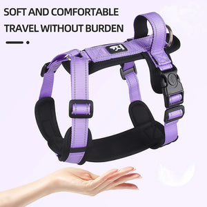 Adjustable with Handle Dog Harness for Small Large Dogs French Bulldog Labrador Harness Puppy Straps Chest Pet Training Products