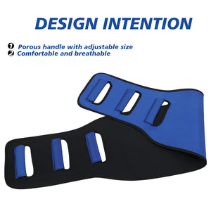 Leetye Mei Elderly Back Transfer Sling Patient Widened Back Curve Design Transfer Belt for Movement, Bed Assist Handle Lift Belt