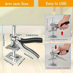 2/1PCS Hand Lifting Tool Labor-Saving Arm Jack Door Panel Drywall Lifting Cabinet Board Lifter Tile Height Adjuster Tools