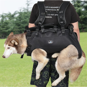 Puppy Pet Lift Harness Sling Carrier for Dogs Hind Leg Stair Support Old Disabled Joint Injuries Arthritis Large Dogs Up Stairs