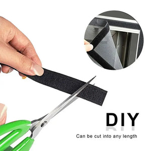 Adhesive Strip Tapes Extra Strong Carpet Fixing Sticker Double Side Hook-and-loop Fastener Auto Adhesive Strap Comforter 20-50mm